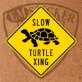 アメリカンステッカー ハワイ道路標識型“TURTLE XING”
